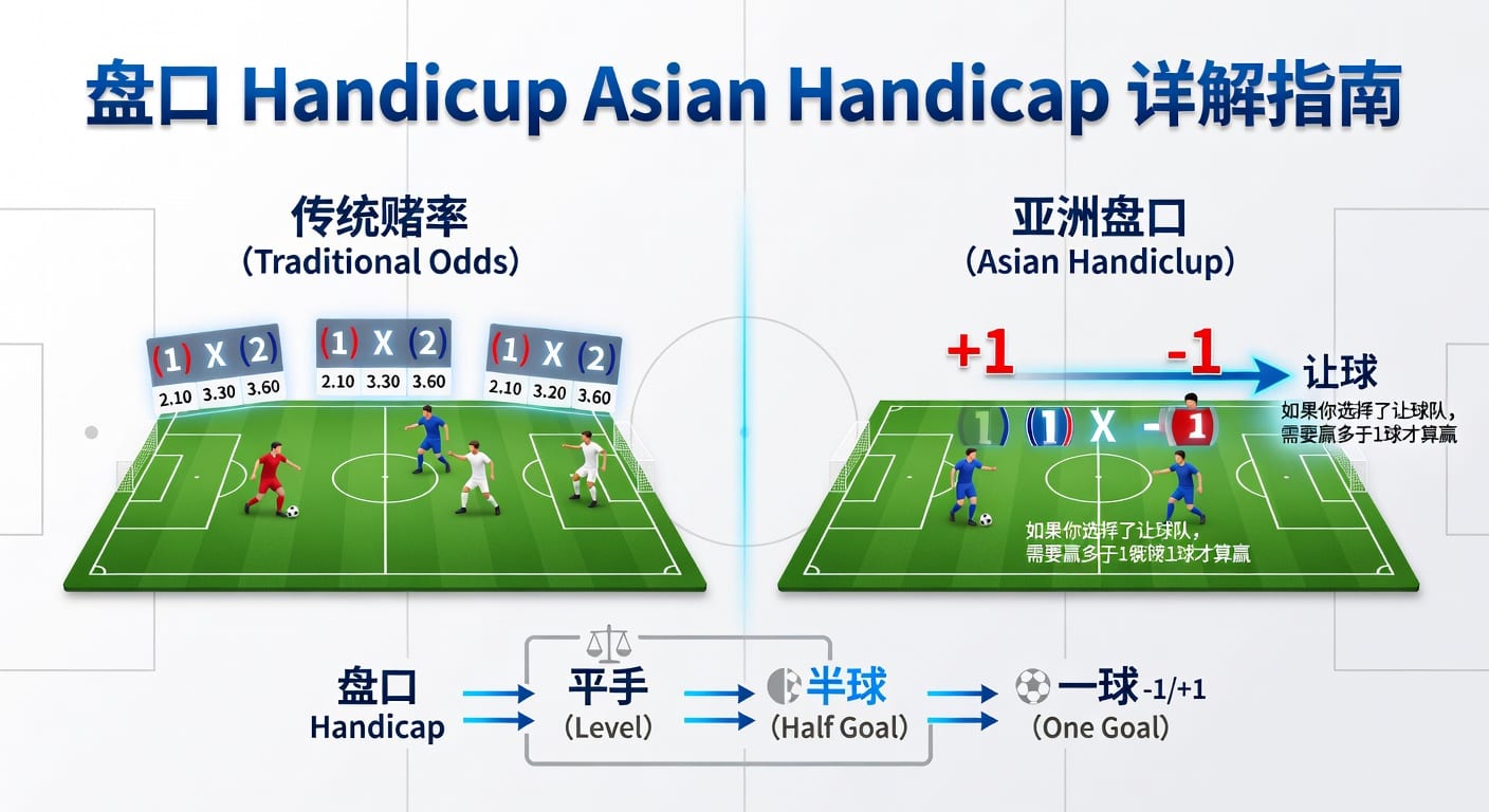 亚洲盘 asian handicap 实战解读与判断方法