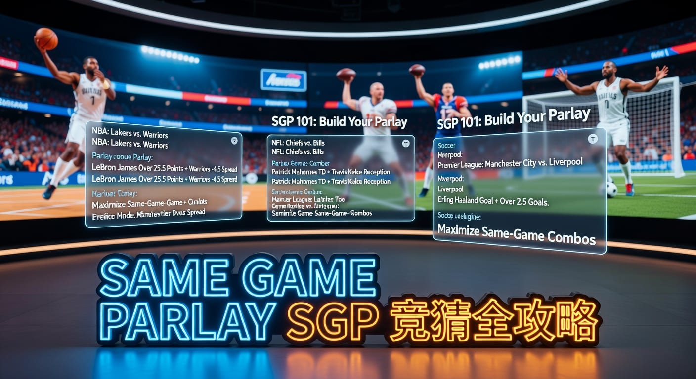 same game parlay SGP 入门到进阶：2026年判断逻辑