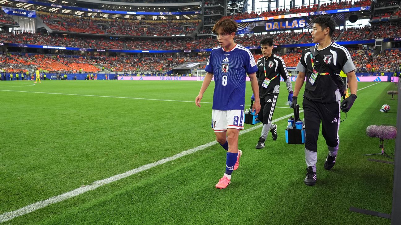 久保建英缺阵 日本迎战巴西誓言改写世界杯历史